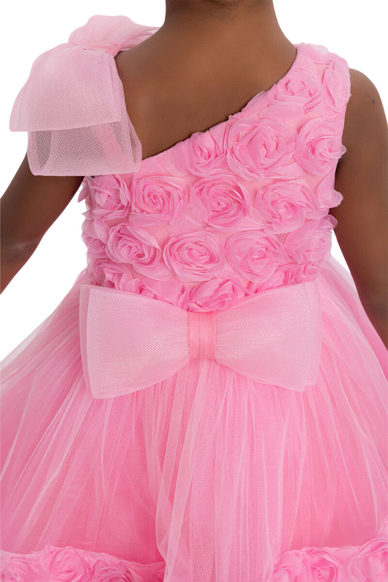 CandyPink Girls Dress with Tulle 3-7 AGE 34324PR - 5