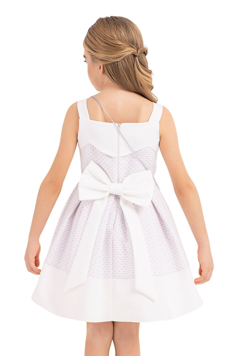 Lilac Strappy, dress for girls 4-8 AGE - 6