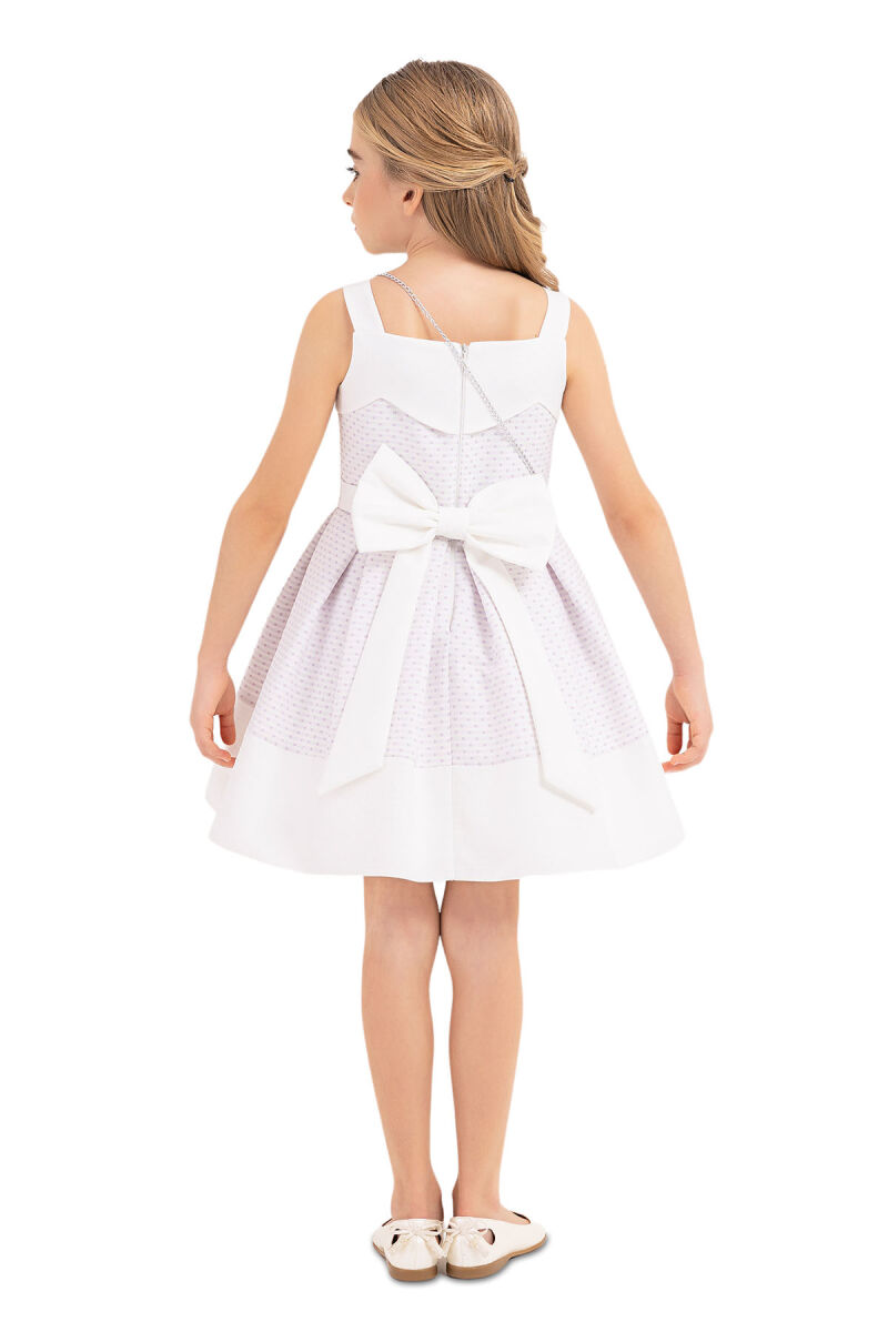 Lilac Strappy, dress for girls 4-8 AGE - 7
