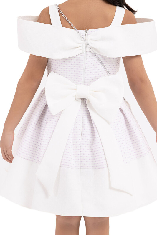 Lilac Princess-collar, dress for girls 2-6 AGE - 6