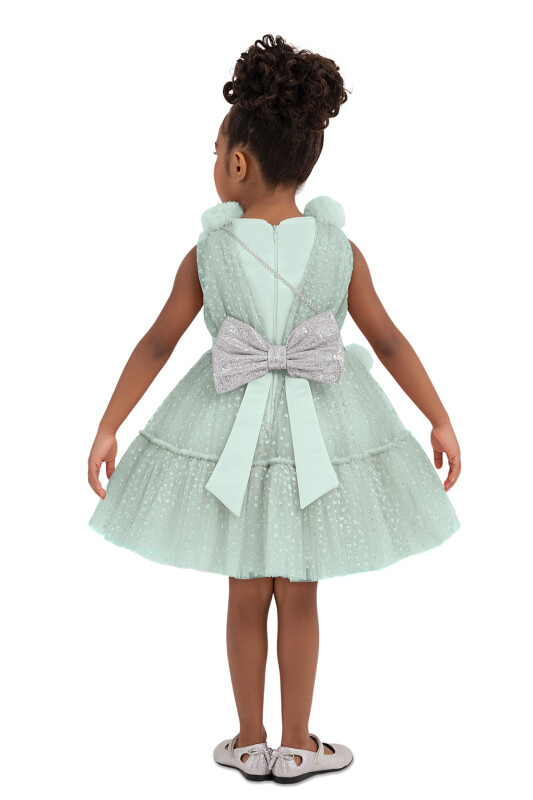 Mint Tulle Dress for Girls 2-6 AGE - 7