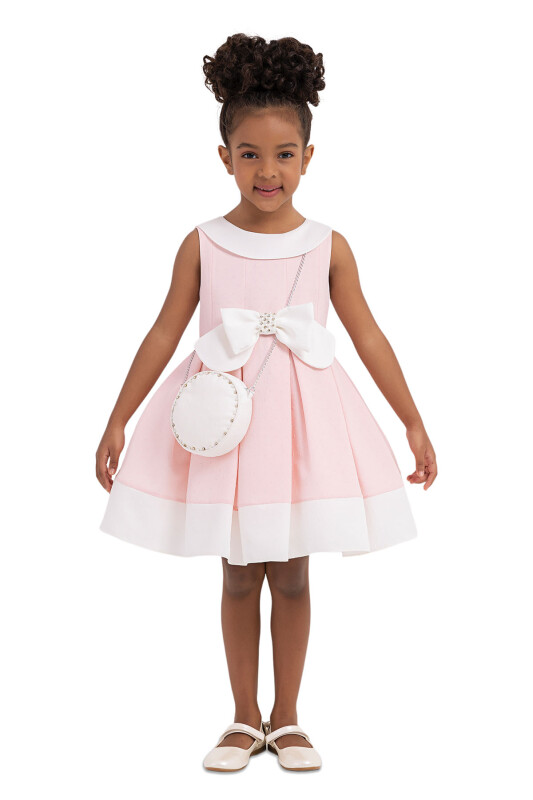 Pink Sleeveless cutting, dress for girls 2-6 AGE 