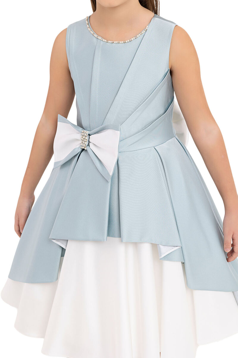 Mint Bulge Dress for Girls 8-12 AGE - 5