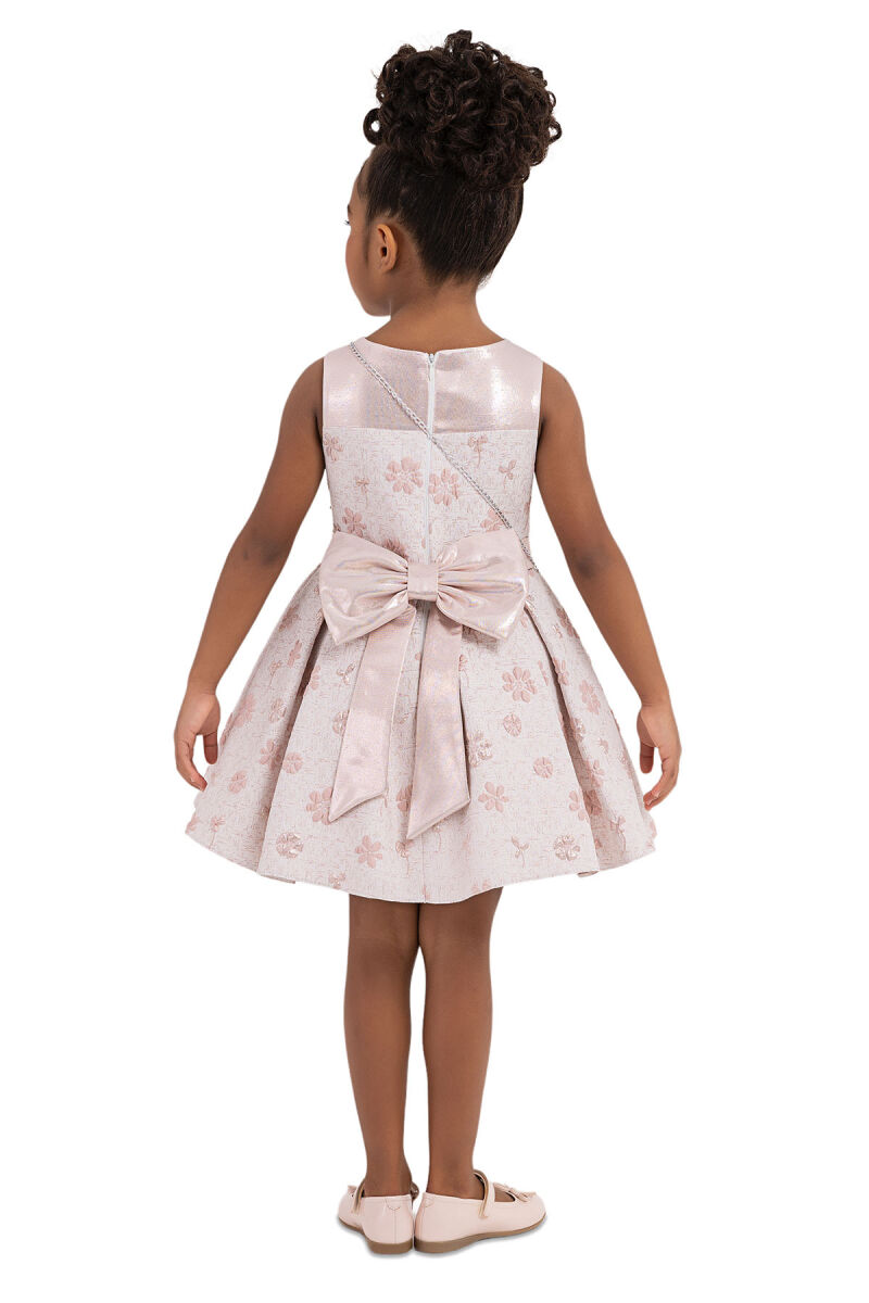 Pink Sleeveless Cutting Dress for Girls 2-6 AGE - 8