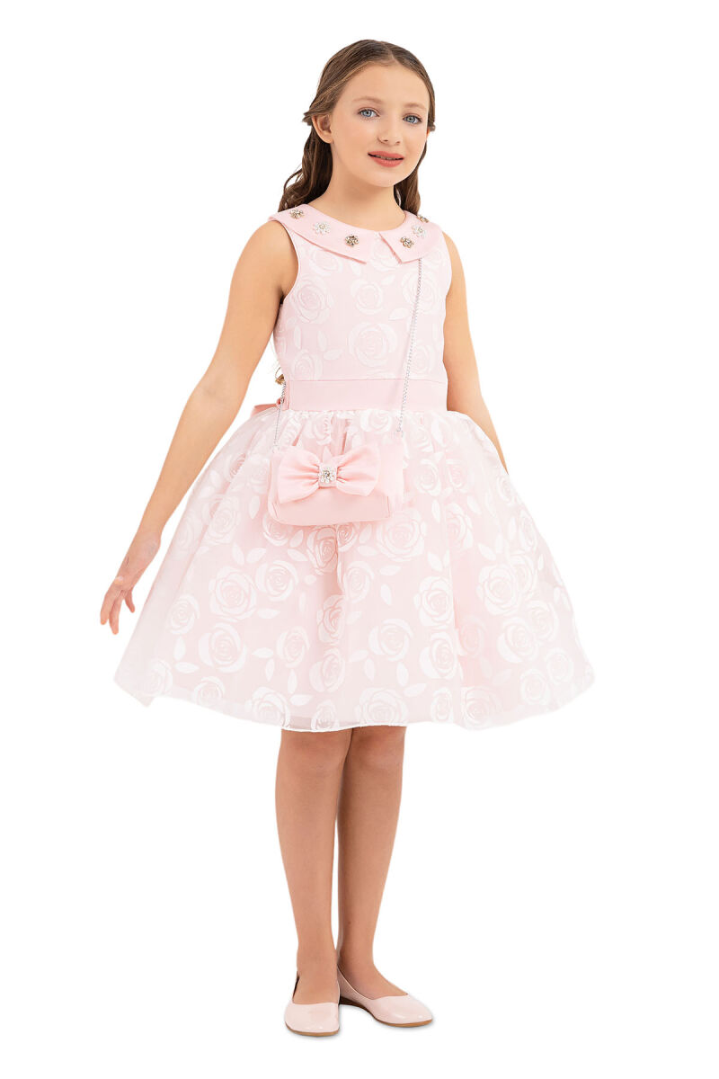 Powder Sleeveless dress for girls 10-14 AGE - 2