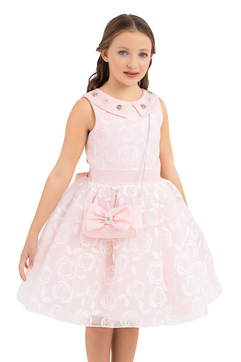 Powder Sleeveless dress for girls 10-14 AGE - 3
