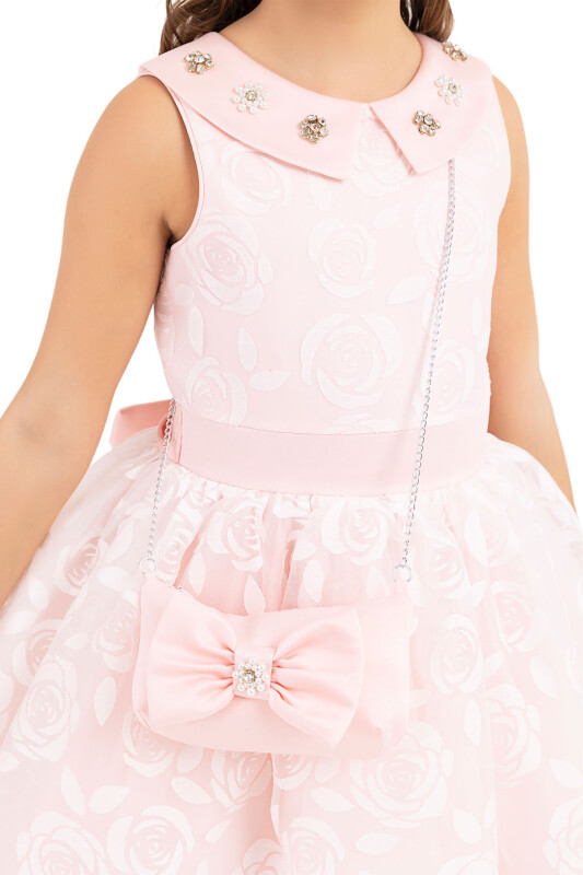 Powder Sleeveless dress for girls 10-14 AGE - 4
