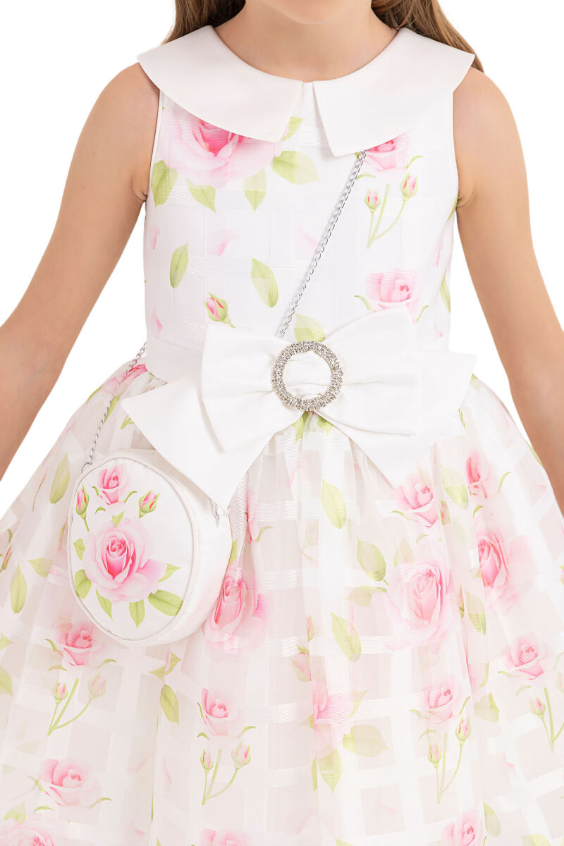 Pink Sleeveless dress for girls 4-8 AGE - 5