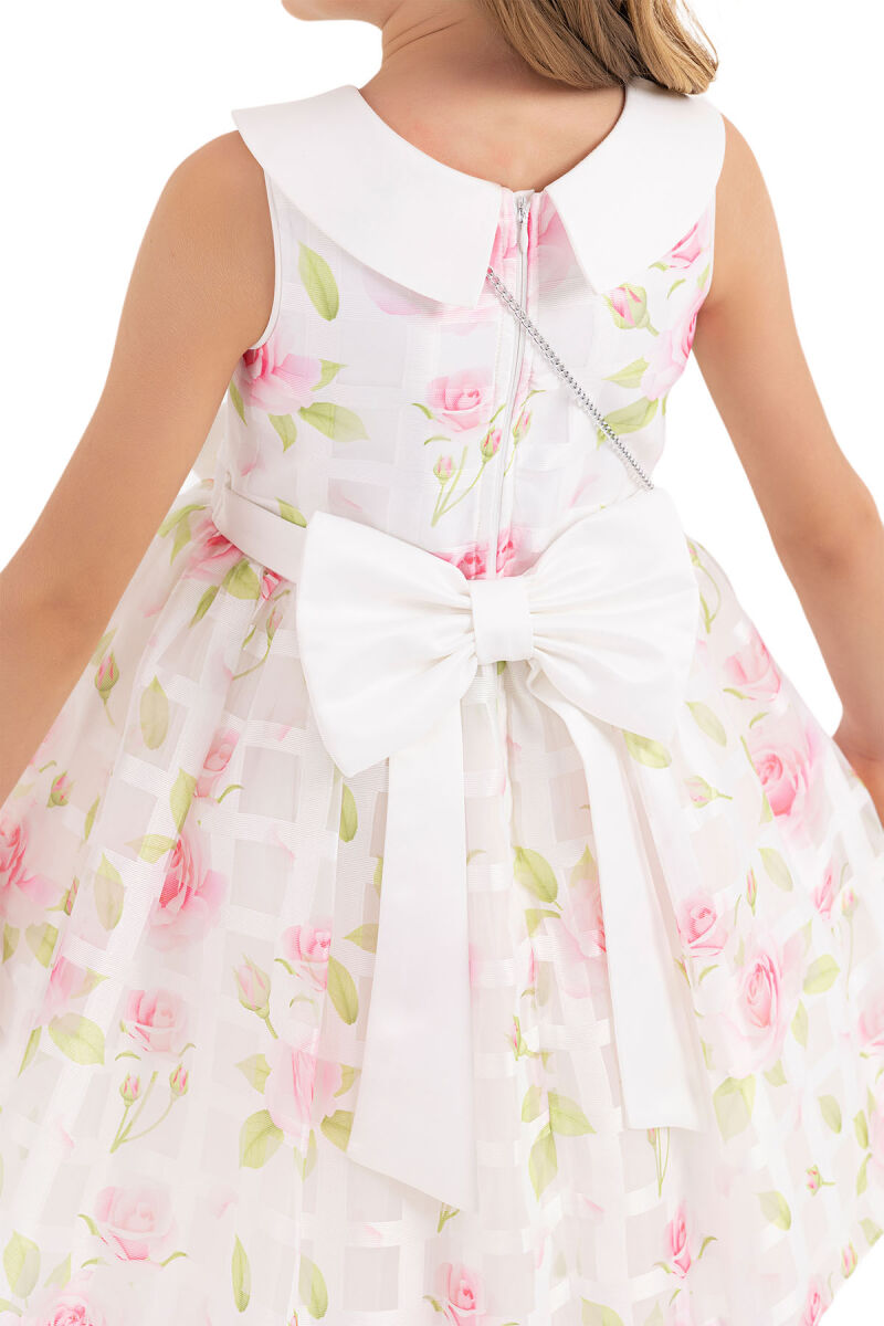 Pink Sleeveless dress for girls 4-8 AGE - 6