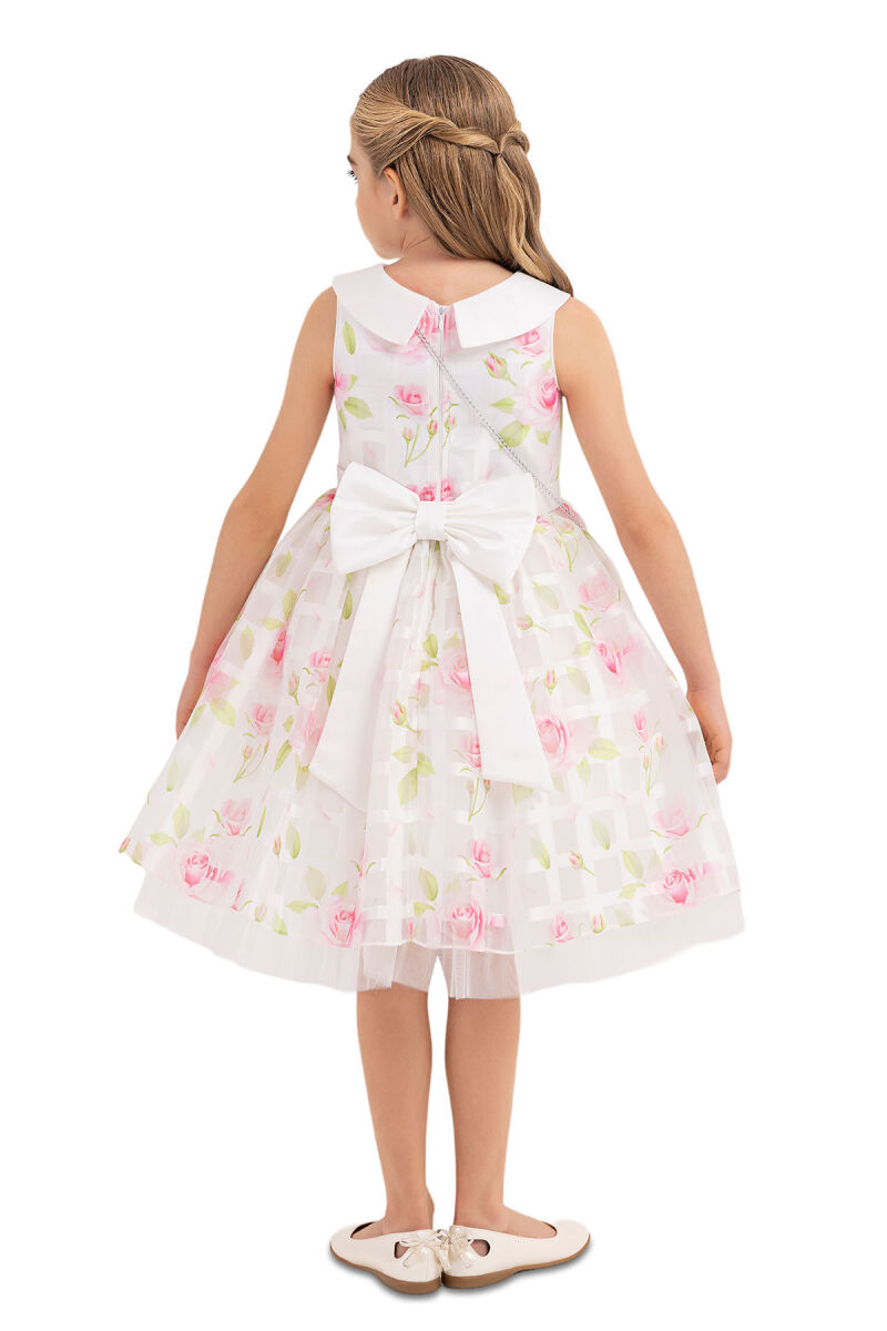 Pink Sleeveless dress for girls 4-8 AGE - 7
