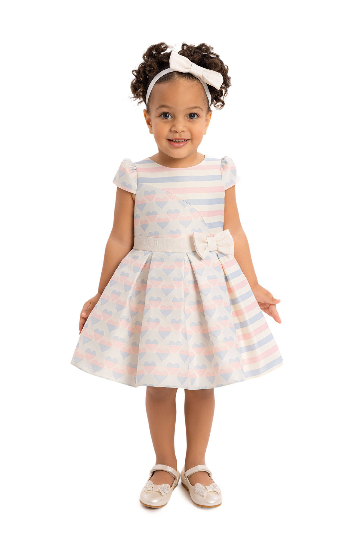 Powder Girls Heart Dress 6-24 MONTH - Pamina Kids Wholesale