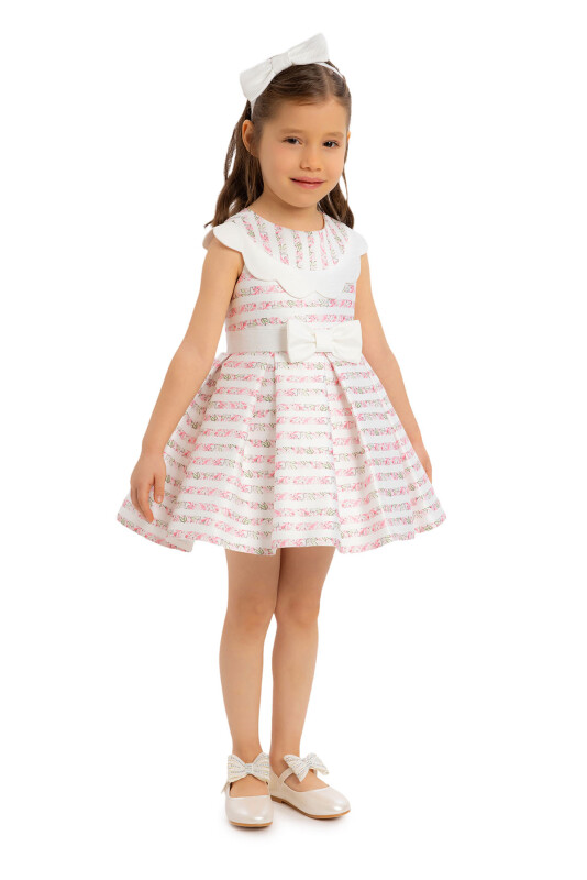 Pink Scallop-neck Girl Child Dress 6-24MONTH - 3