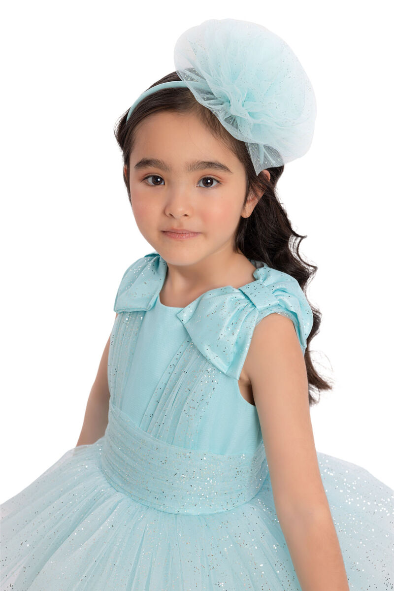 Mint Girls Layered Tulle Dress 3-7 AGE - 4
