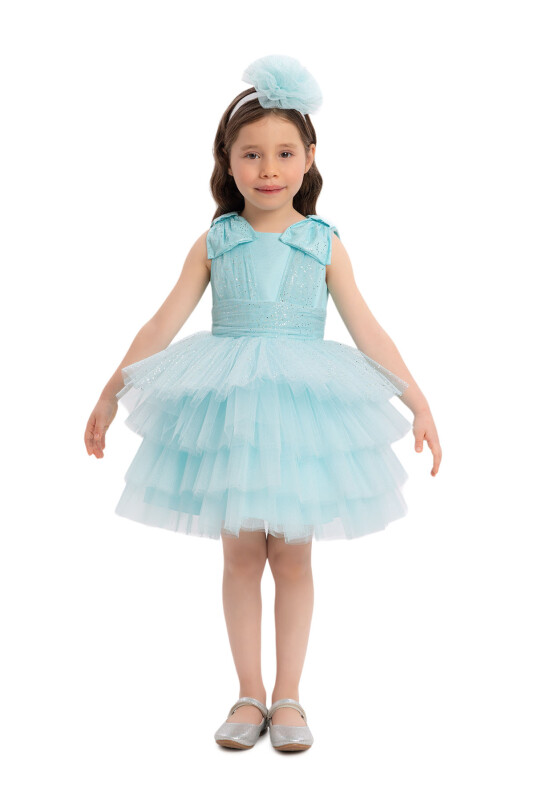 Mint Girls Layered Tulle Dress 6-24 MONTH 