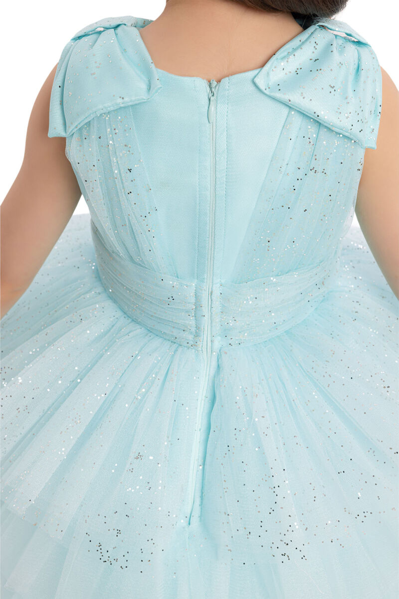 Mint Girls Layered Tulle Dress 6-24 MONTH - 4