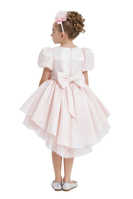 Powder Layered Skirted Dress 4-8 AGE 33044PR - 11