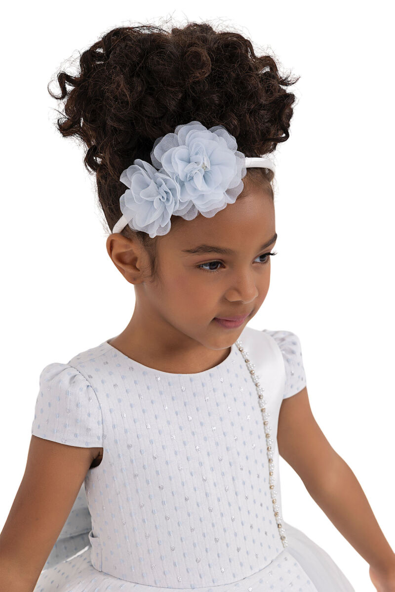 Blue Tutu dress for girls 2-6 AGE 33214PR - 4