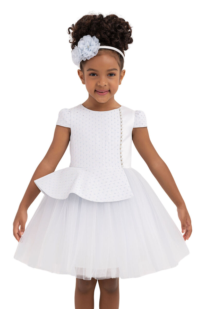 Blue Tutu dress for girls 2-6 AGE 33214PR - 5
