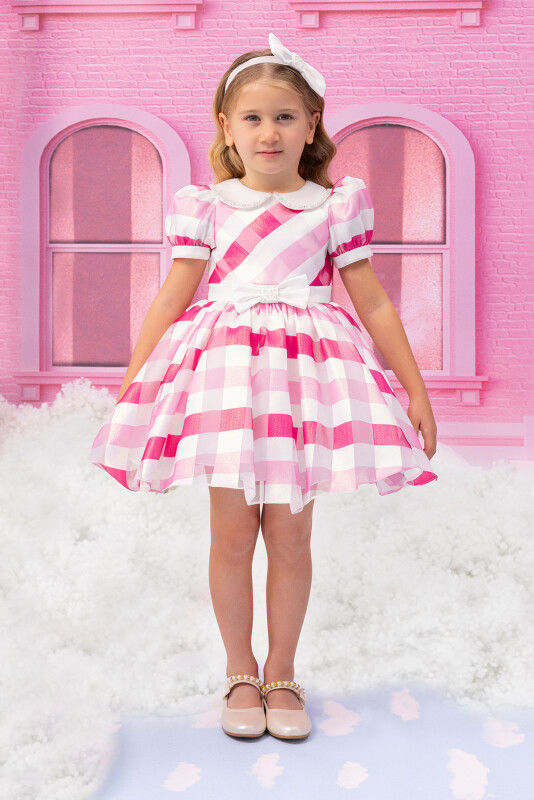 Fuchsia Girls Infant Collar Dress 6-24 MONTH 34287PR - 1