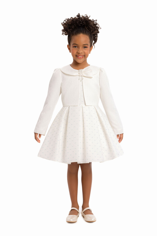 Blue Girls Set with Jacket 3-7 AGE 34354PR - 1