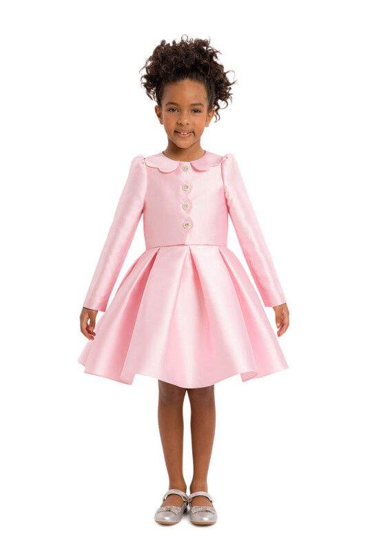 Pink Girls Set with Jacket 3-7 AGE 34350PR - 2