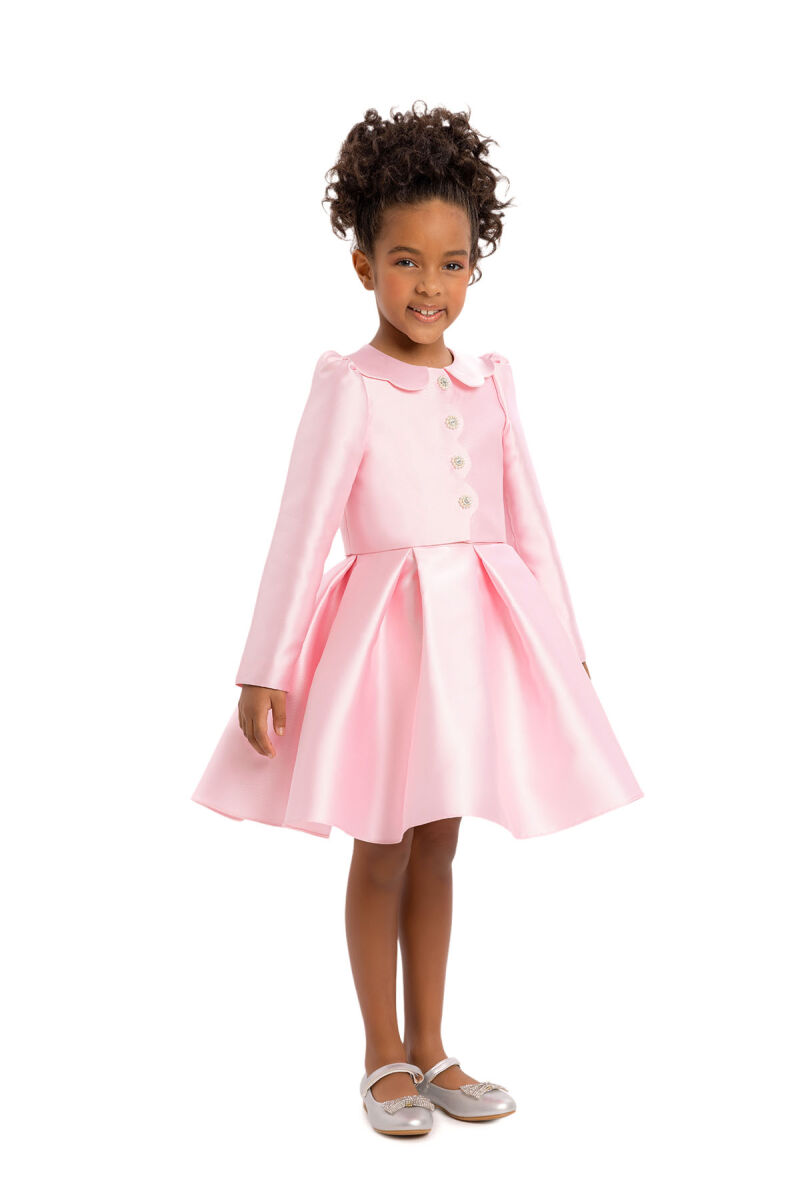 Pink Girls Set with Jacket 3-7 AGE 34350PR - 3