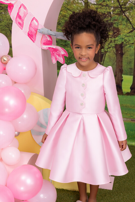 Pink Girls Set with Jacket 3-7 AGE 34350PR - 8