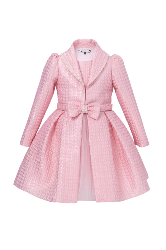 Powder Caftan Girls Set 3-7 AGE 34381PR 