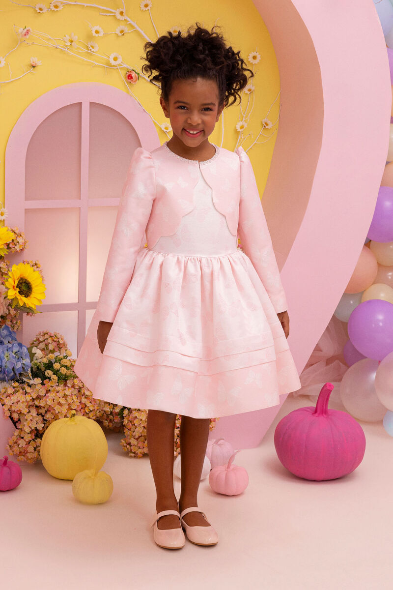 Powder Girls Set with Bolero 3-7 AGE 34237PR - 1