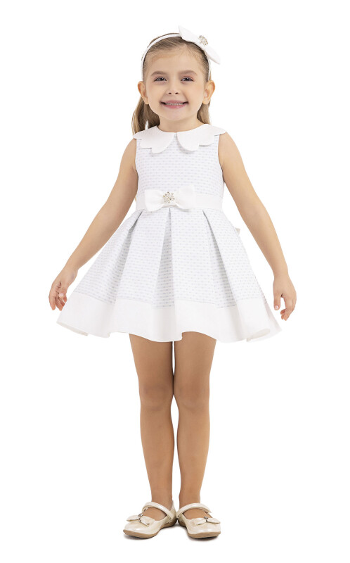 Blue Sleeveless cutting, dress for girls 6-18 MONTH 33212PR 