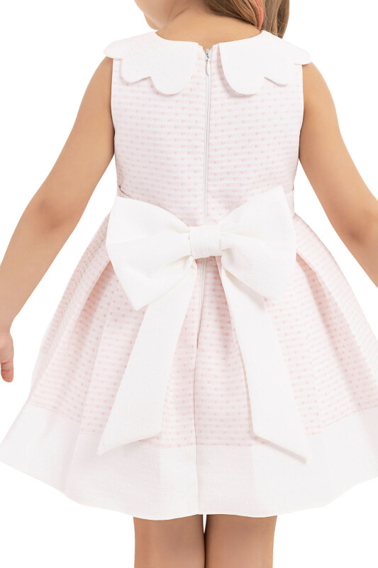 Powder Sleeveless cutting, dress for girls 6-18 MONTH 33212PR - 6