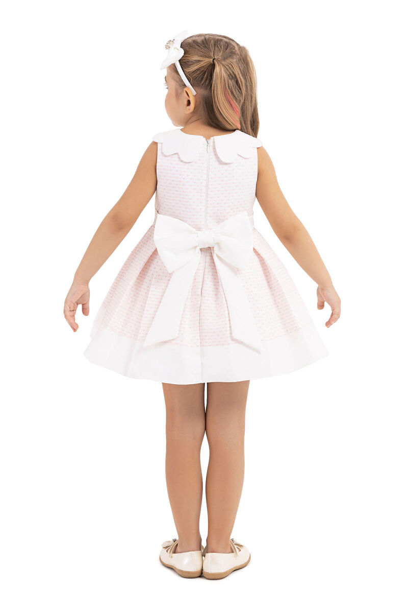 Powder Sleeveless cutting, dress for girls 6-18 MONTH 33212PR - 7