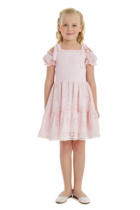 Powder Girl Low Shoulder Dress 8-12 AGE 324206CA 