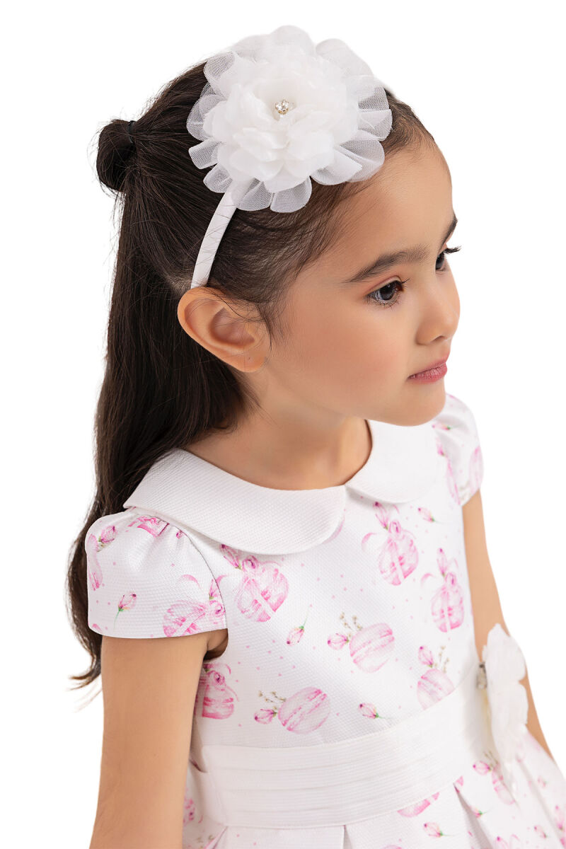 Pink Baby collar, dress for girls 6-18 MONTH 33222PR - 6