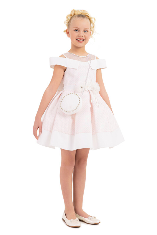 Powder Princess collar dress for girls 8-12 AGE 33192PR - 2