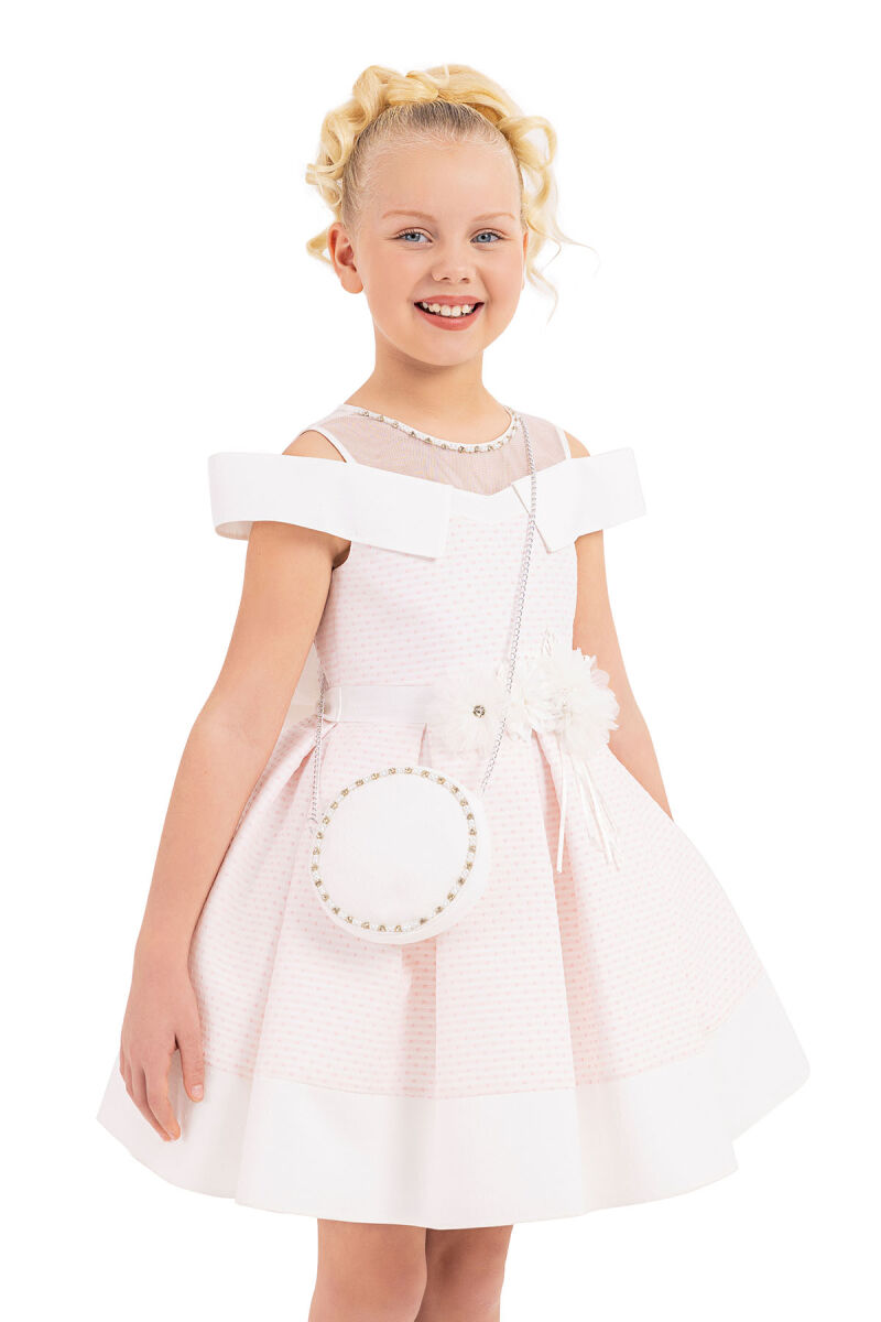 Powder Princess collar dress for girls 8-12 AGE 33192PR - 3