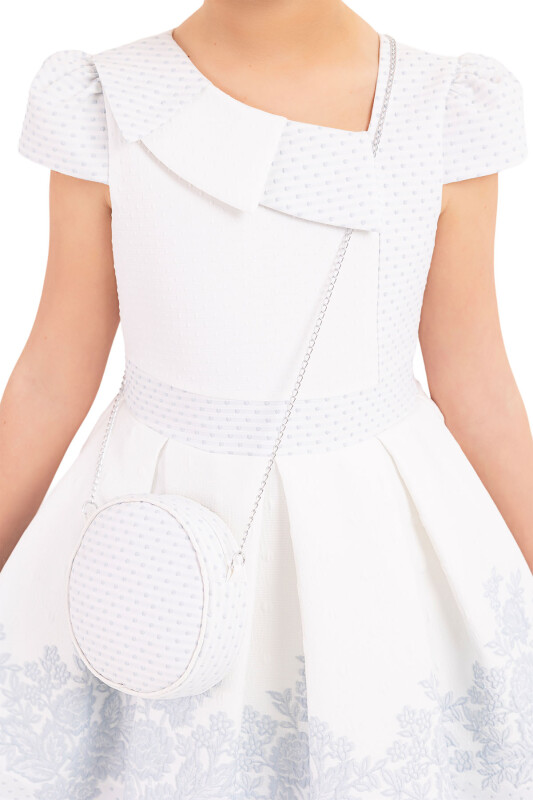 Blue Moon-Sleeved Dress for Girls 8-12 AGE 33264PR - 9