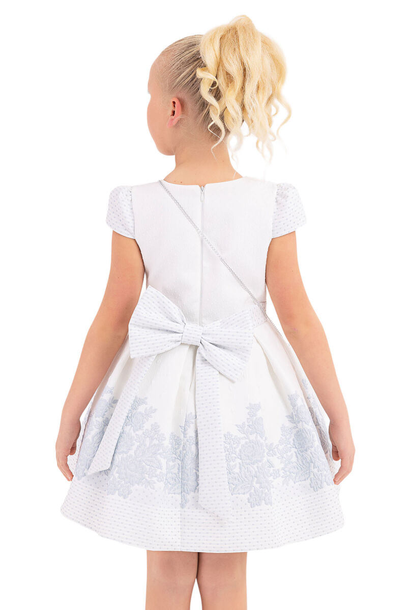 Blue Moon-Sleeved Dress for Girls 8-12 AGE 33264PR - 10