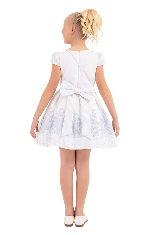 Blue Moon-Sleeved Dress for Girls 8-12 AGE 33264PR - 11