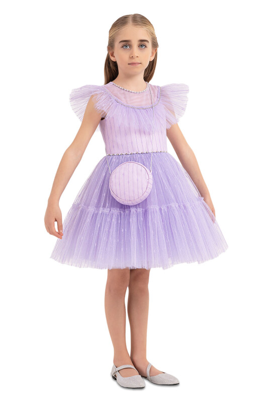 Lilac Tutu Dress for Girls 4-8 AGE 33324PR - 2