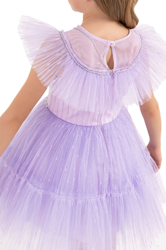 Lilac Tutu Dress for Girls 4-8 AGE 33324PR - 7