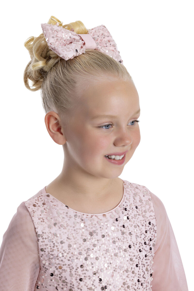 Powder Knee-Length Girl's Dress 8-12 AGE 34040PR - 4