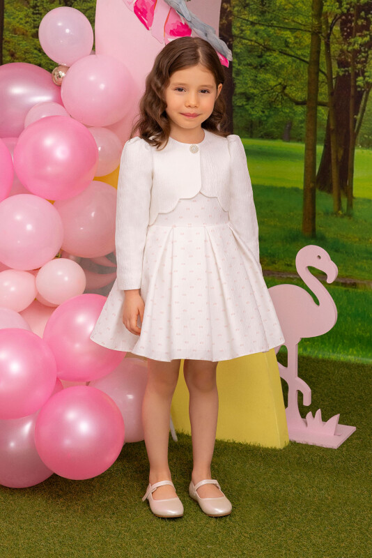 Powder Girls Suit with Bolero 6-24 MONTH 34353PR 
