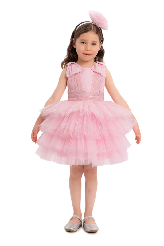 Powder Girls Layered Tulle Dress 6-24 MONTH 34351PR 