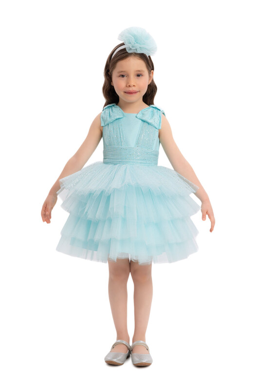 Mint Girls Layered Tulle Dress 6-24 MONTH 34351PR 