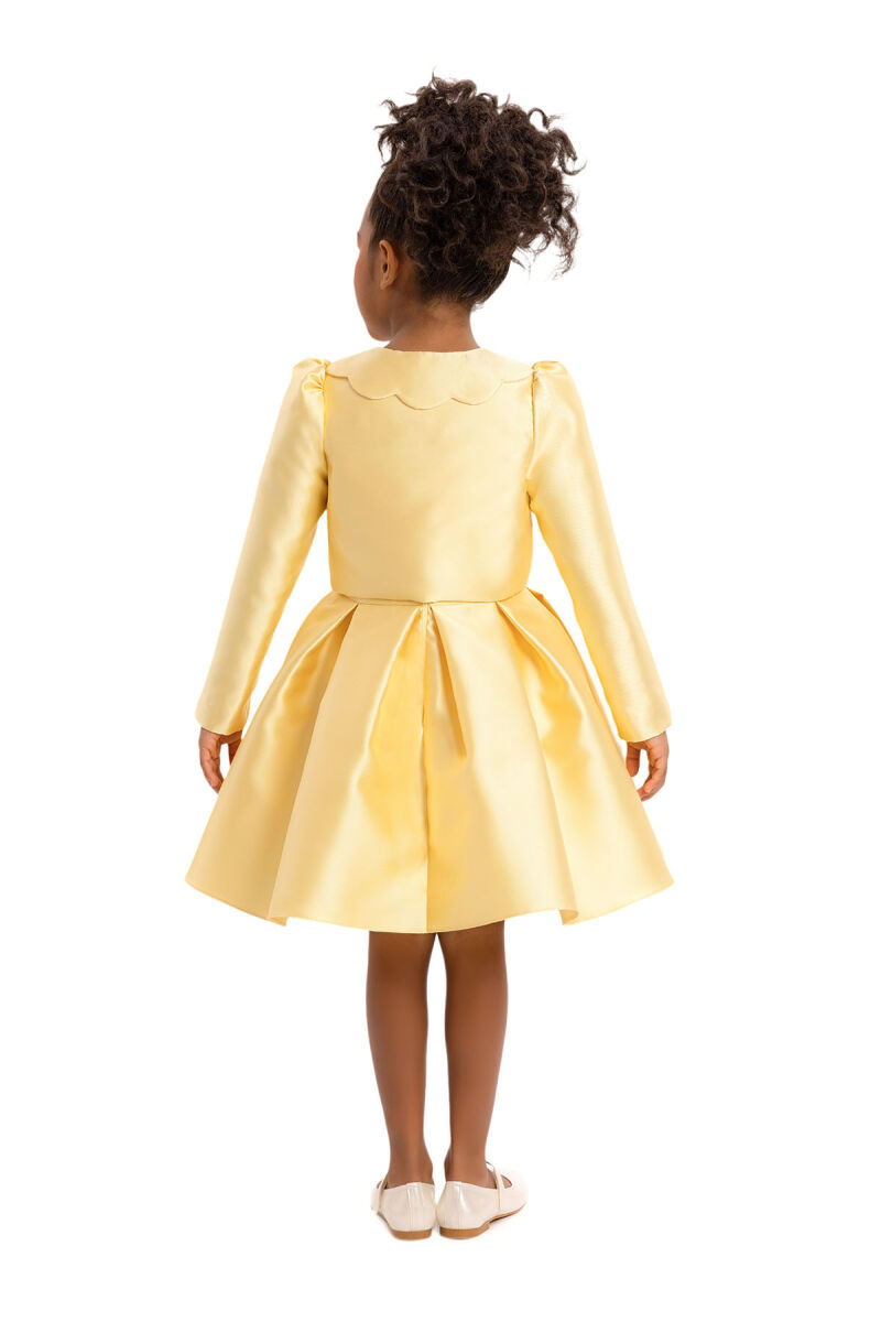 Yellow Girls Set with Jacket 3-7 AGE 34350PR - 5