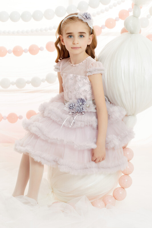 Grey Tutu Dress 2-6 AGE 32003PR - 2