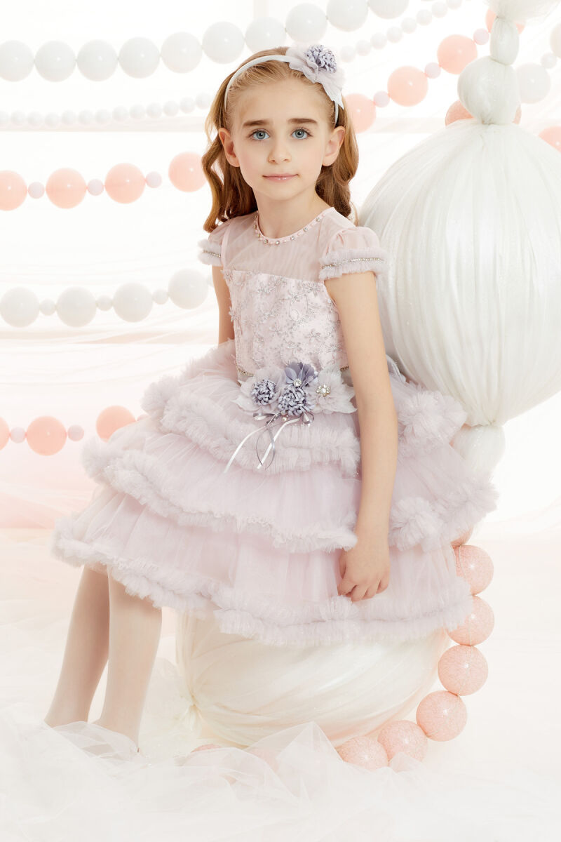 Grey Tutu Dress 2-6 AGE 32003PR - 2