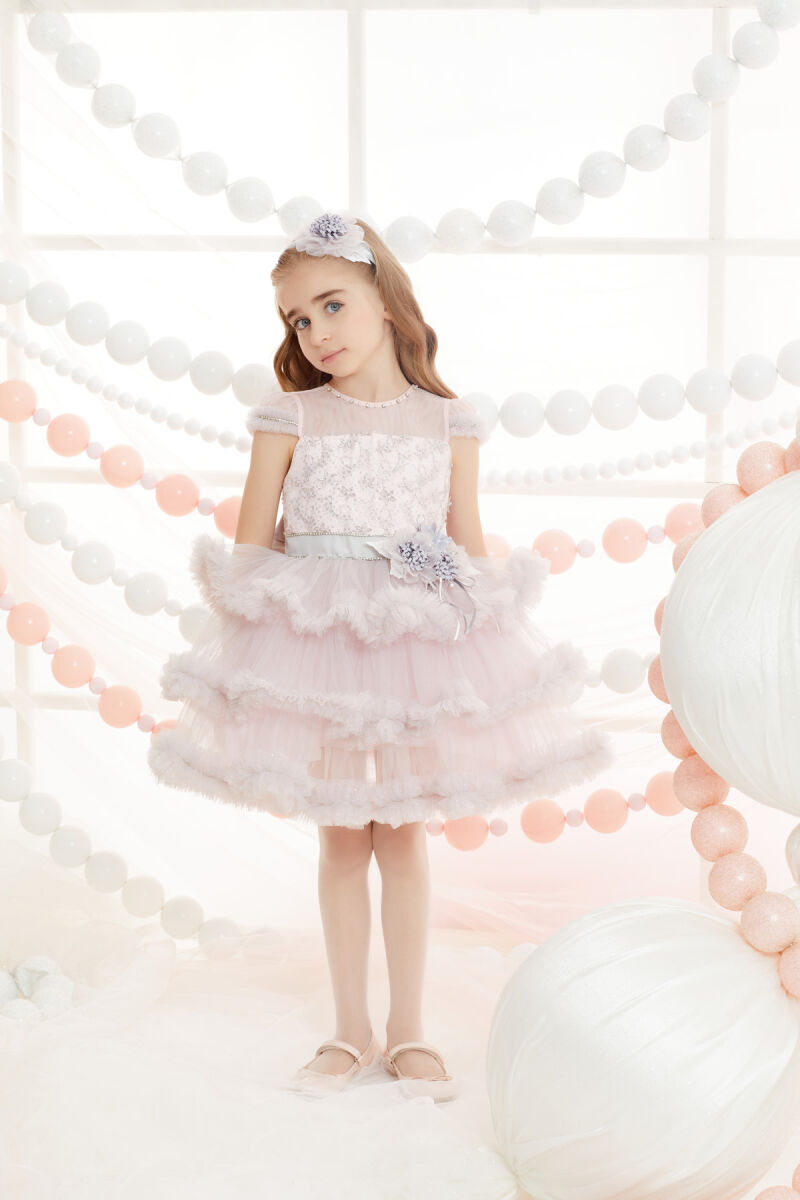 Grey Tutu Dress 2-6 AGE 32003PR - 3