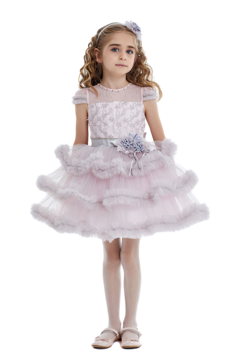 Grey Tutu Dress 2-6 AGE 32003PR - 5